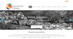 Desktop Screenshot of ingenieriasaliadas.com